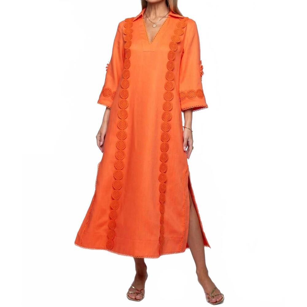NEW ELIZABETH JAMES THE LABEL women's talia dress in sunkissed